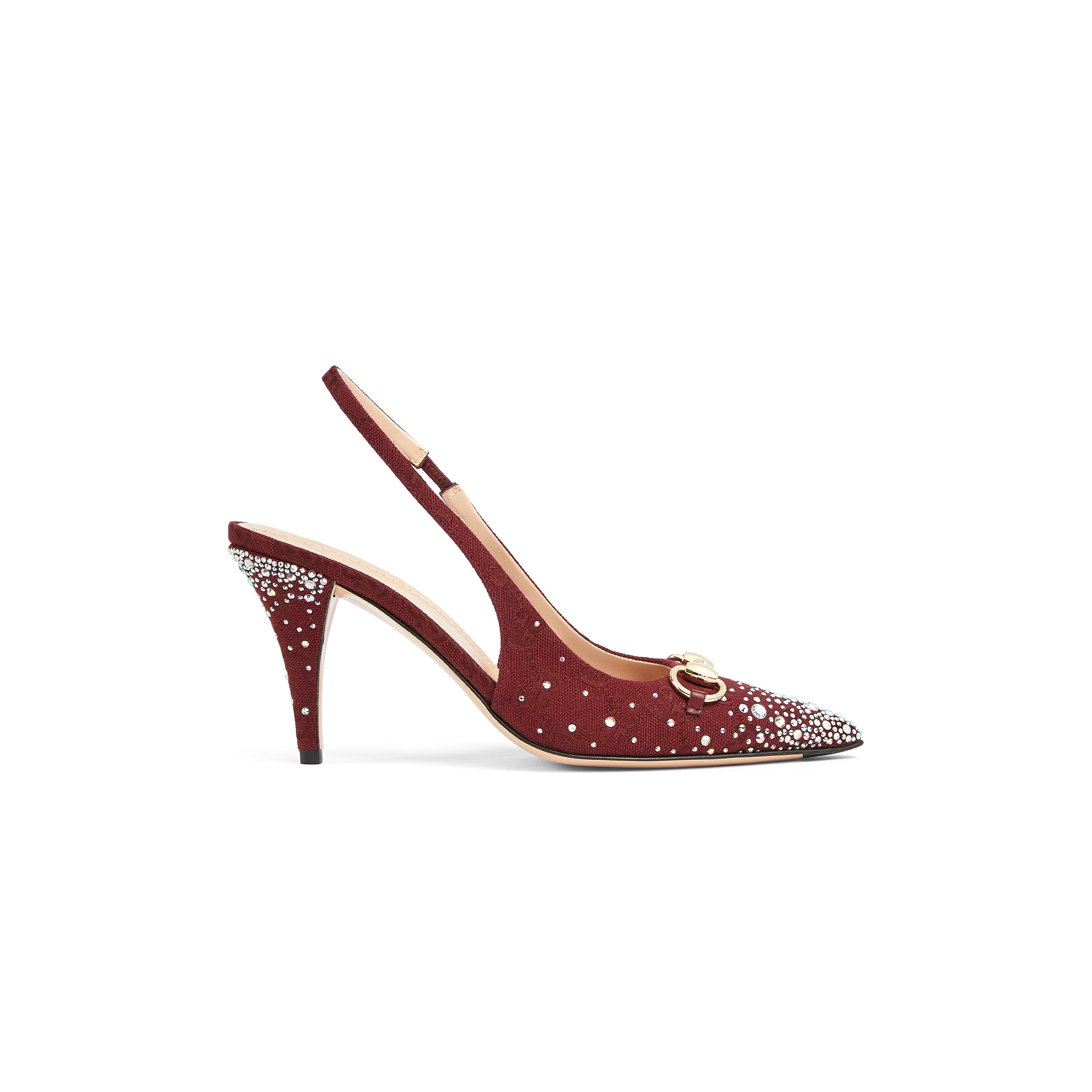 Gvc*1 women''s slingback pump with crystal horsebit ‎812176